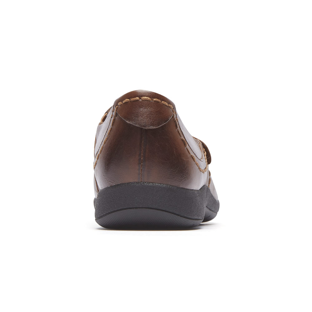 Sapatos Frouxos Rockport Mulher Marrom - Daisey Monk - 98150OYHX